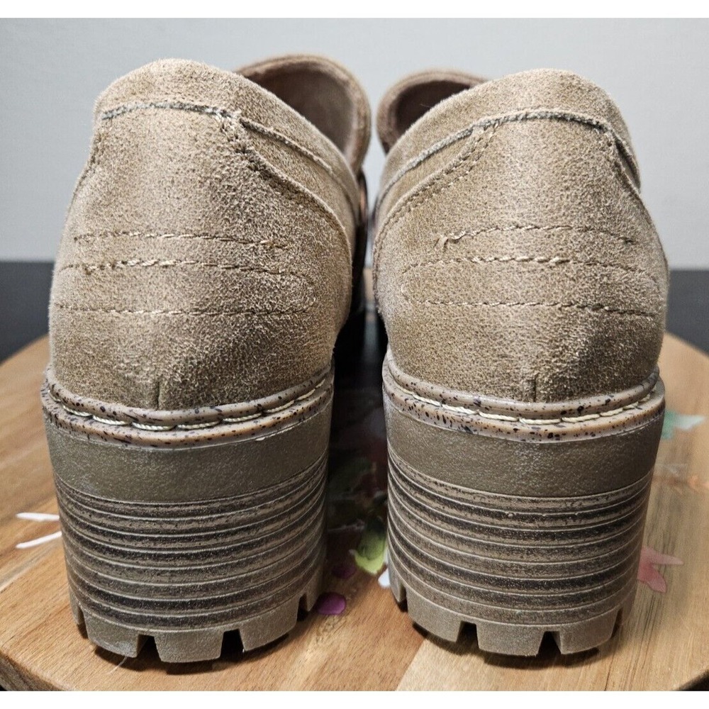 BLOWFISH Malibu Lahtay *NWOB* Lug Sole Loafer Vegan Platform Animal Print Sz W/7 - Picture 7 of 16